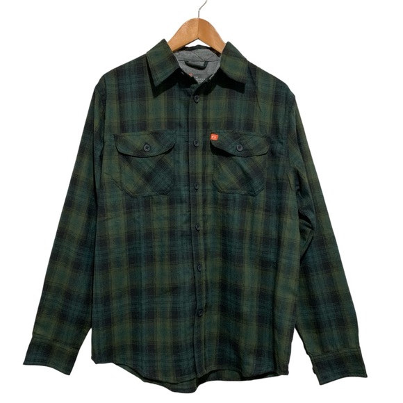 The American Outdoorsman Other - The American Outdoorsman Plaid Button Up Shirt Size Medium NWT Cozy Warm Camping